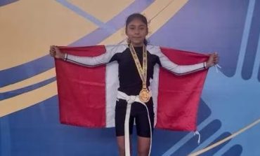 Mancoreña Dayra Serna se corona campeona del Sudamericano Luta Livre