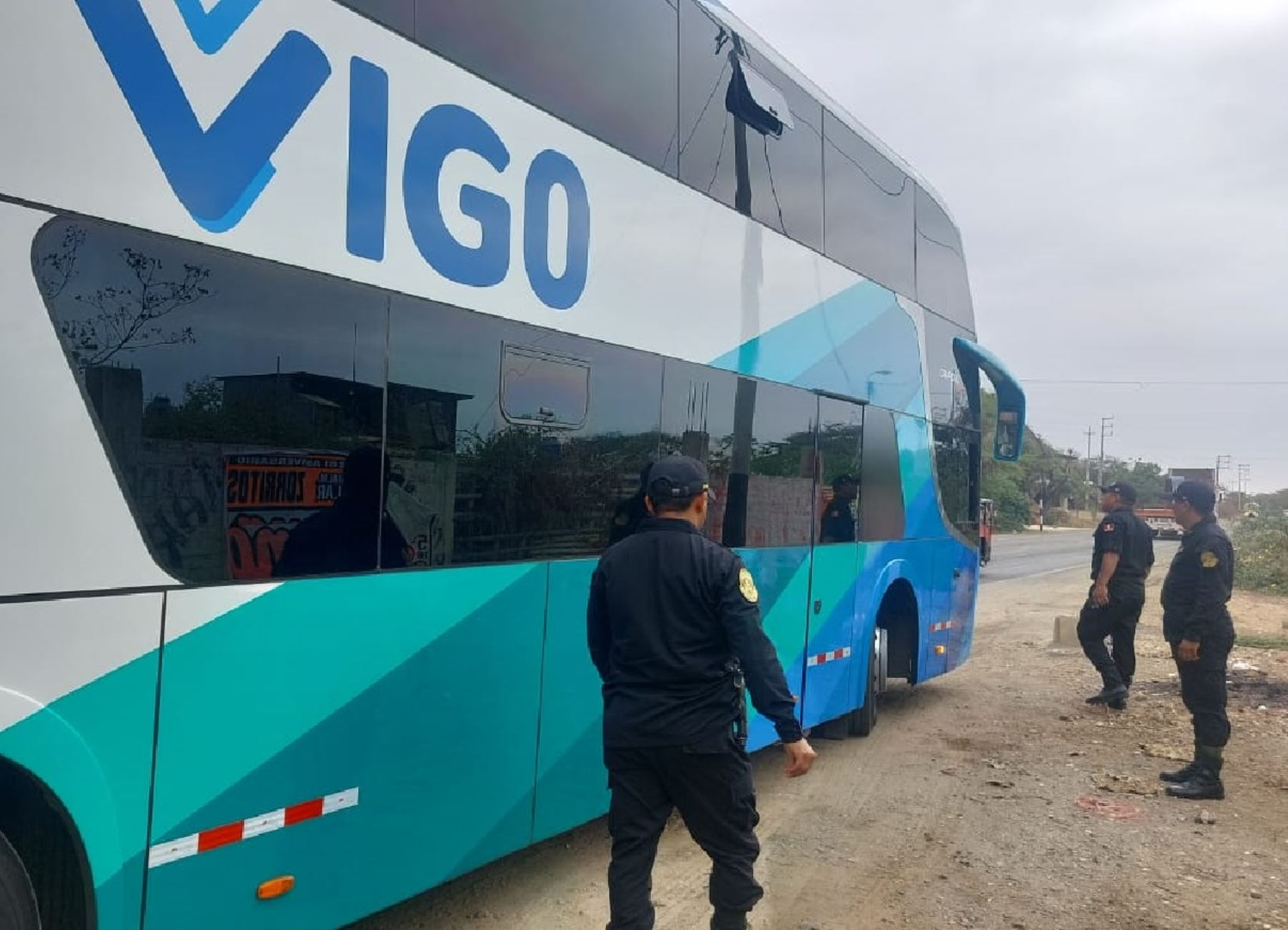 Tumbes: intervienen bus que transportaba a extranjeros que ingresaron ilegalmente a Perú