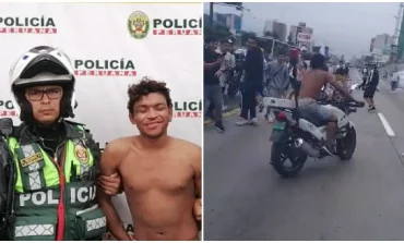 Fiscalía pide nueve meses de prisión para sujeto que robó moto a policia