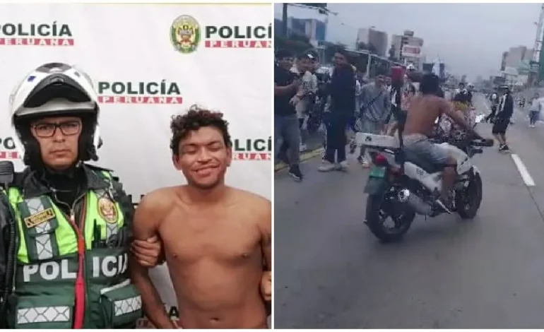 Fiscalía pide nueve meses de prisión para sujeto que robó moto a policia