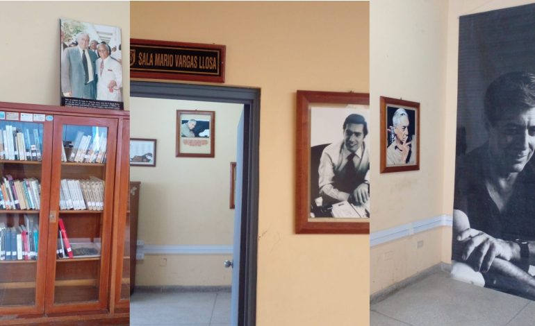 Piura: reabren «Sala Mario Vargas Llosa» en la biblioteca municipal