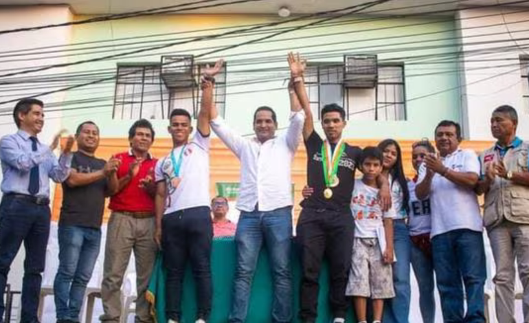 Hugo Ruiz Calle recibe honores tras triunfo en los Juegos Panamericanos Santiago 2023