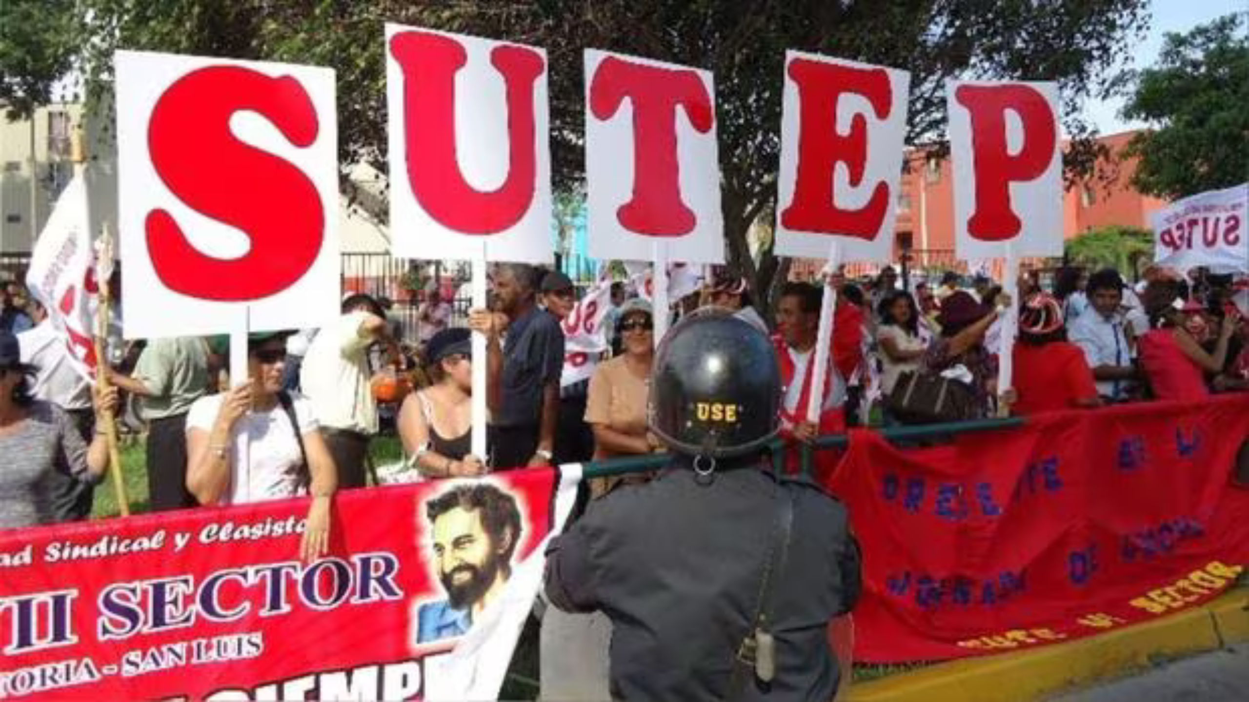 Sutep anuncia huelga nacional en 2024 si Gobierno no atiende demandas del gremio