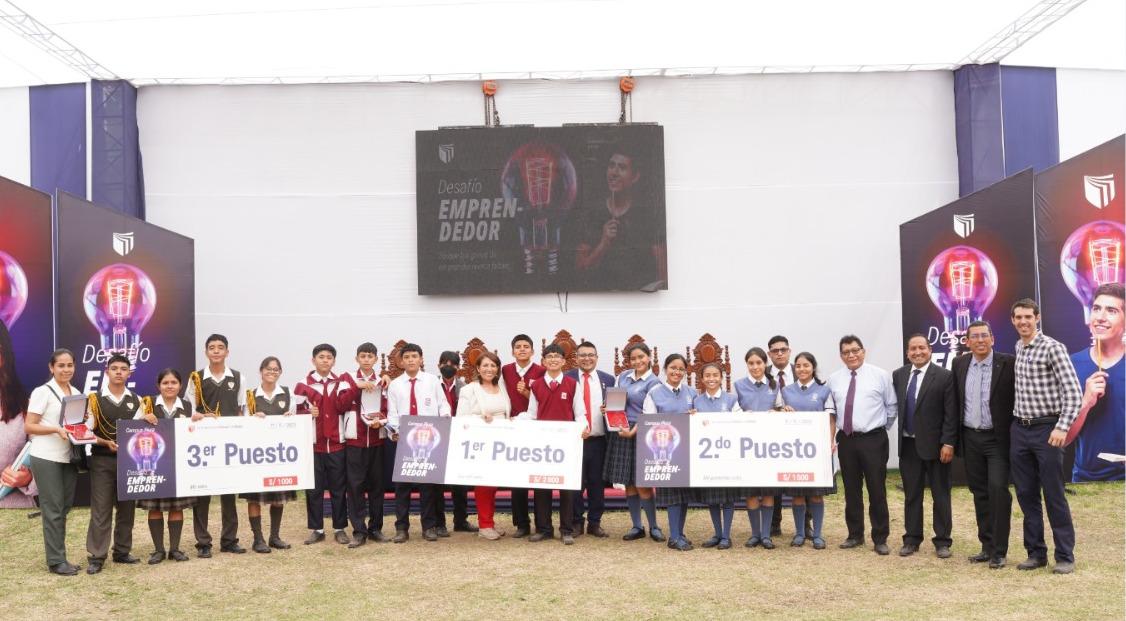Colegios de Piura y Sullana ganan concurso “Desafío Emprendedor 2023”