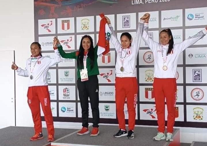 Atleta huancabambina logra medalla de oro para el Perú