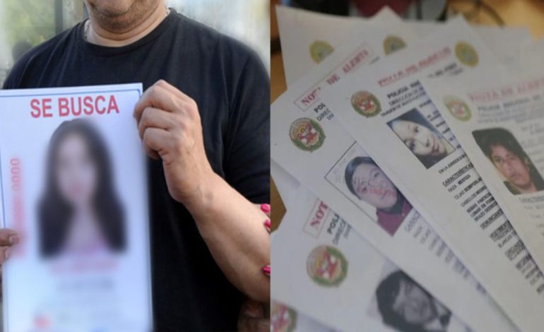 Perú: en lo que va del año se han reportado 12 mil personas desaparecidas