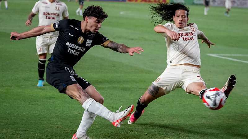 Universitario empató 1-1 con Alianza Lima en la primera final de la Liga1
