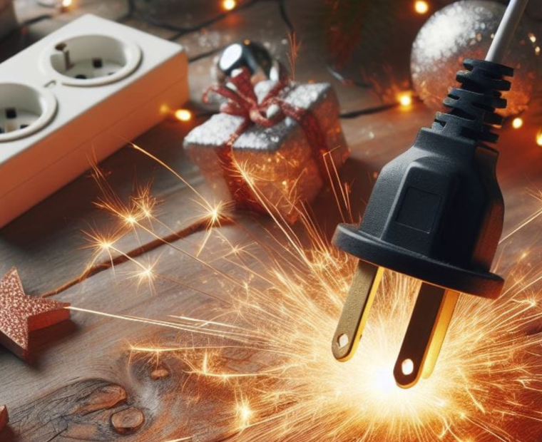 Recomendaciones eléctricas para una navidad segura