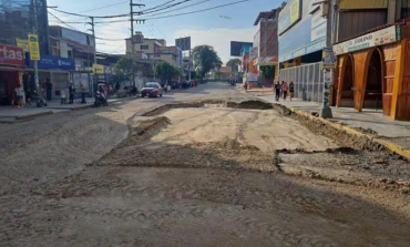 Piura: Inician la recuperación del pavimento de la avenida Grau