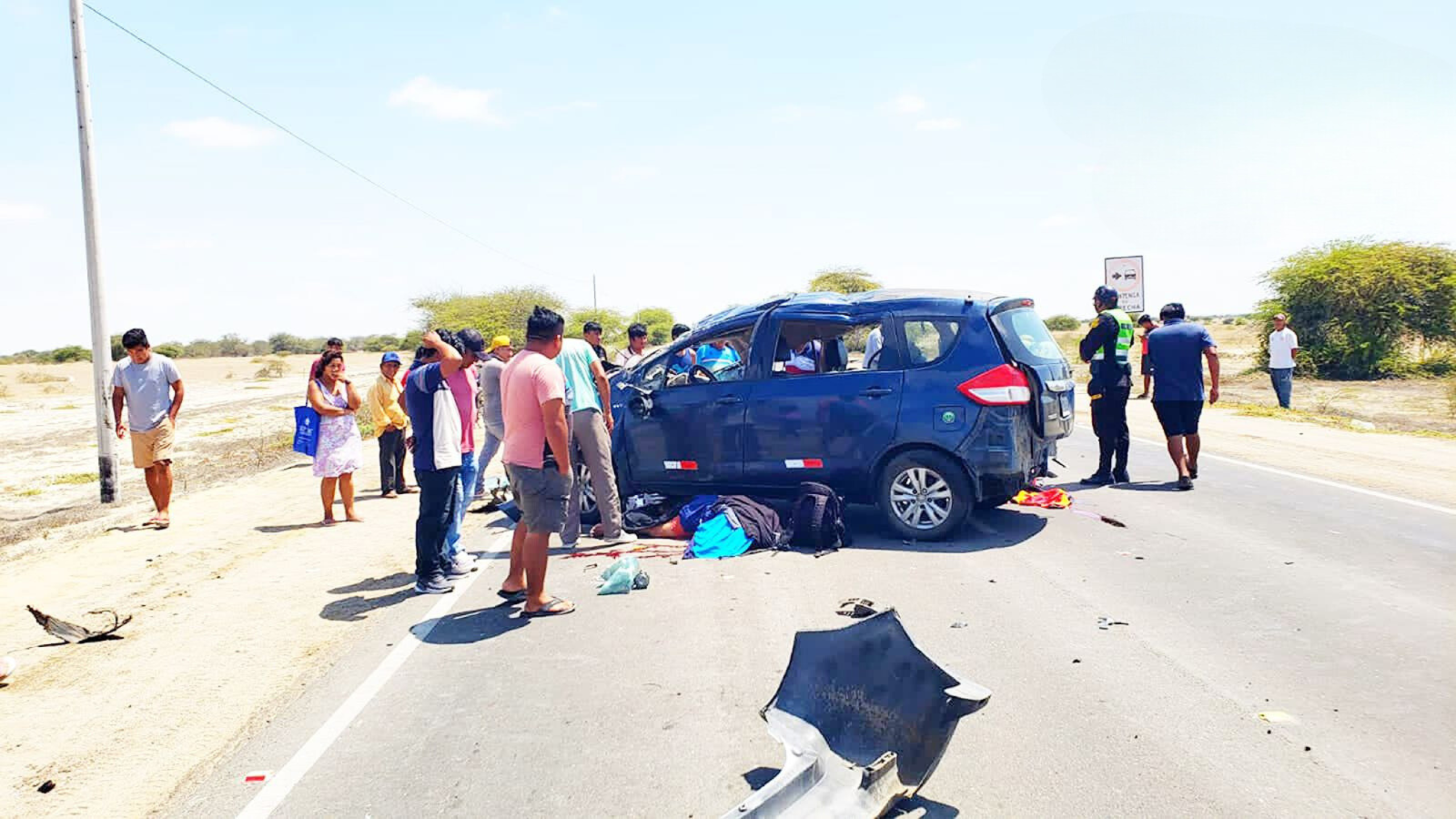 Trágico accidente en carretera: dos muertos y varios heridos