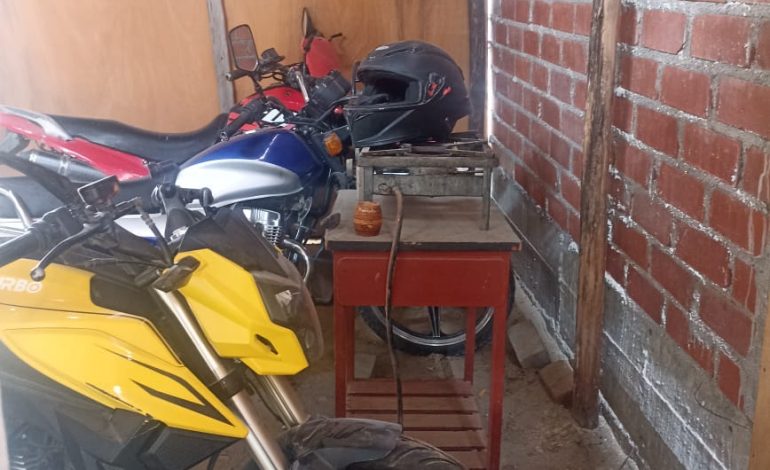 Piura: intervienen caleta de motos que eran usadas para delinquir