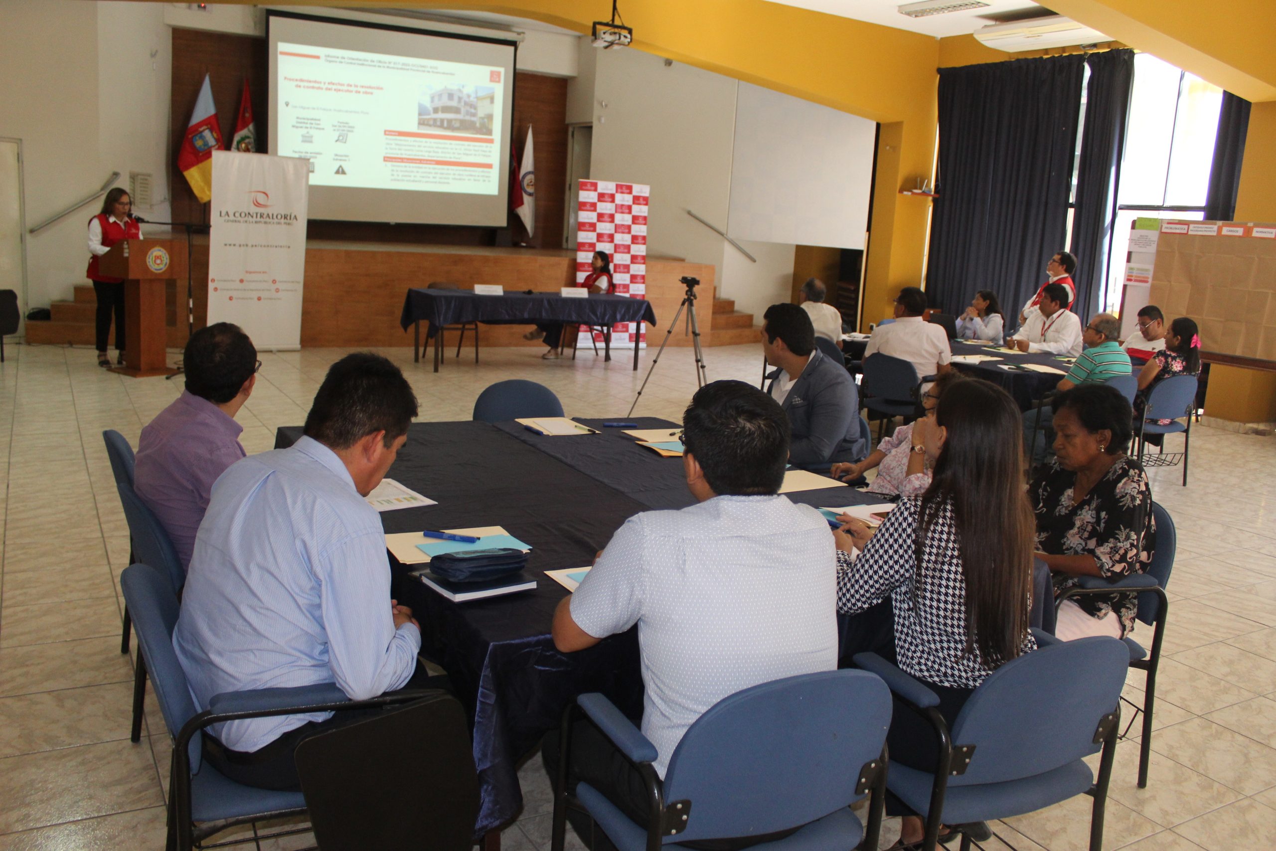 Contraloría planifica servicios de control con el apoyo de la sociedad civil organizada en Piura