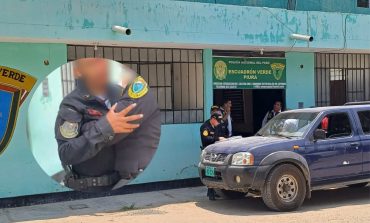 Piura: PNP resulta herido de un disparo ocurrido al interior del Escuadrón Verde