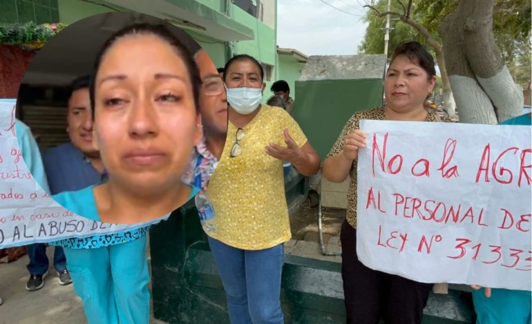 Piura: denuncian supuesto abuso de autoridad por detención de enfermera