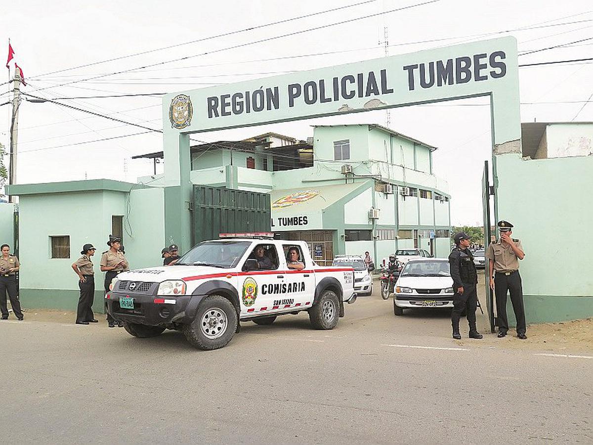 Tumbes: diez policías son detenidos por supuesto cobro de cupos a transportistas