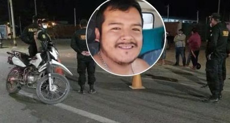 Piura: Padre de familia muere al chocar su motocicleta con un ómnibus
