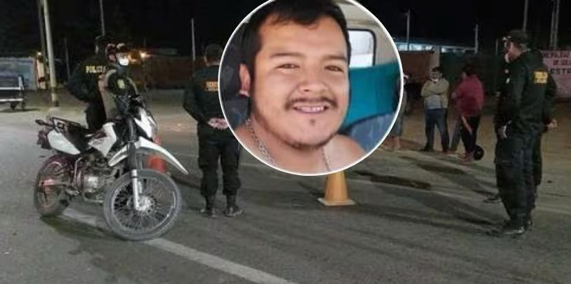 Piura: Padre de familia muere al chocar su motocicleta con un ómnibus