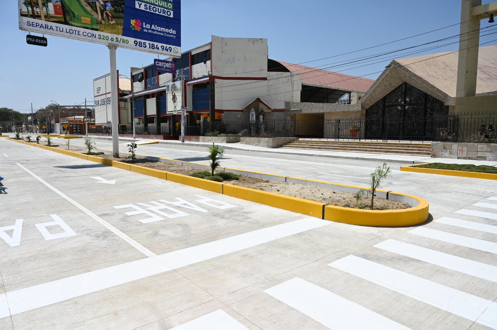 Piura: culminan obra de reconstrucción en la avenida Vice