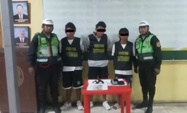 Piura: Policía intervino a tres menores acusados de robo agravado en Sullana