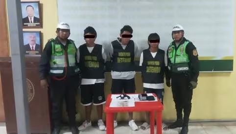 Piura: Policía intervino a tres menores acusados de robo agravado en Sullana