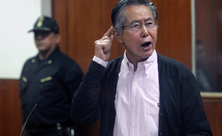 Piden detención domiciliaria contra Alberto Fujimori por caso Pativilca