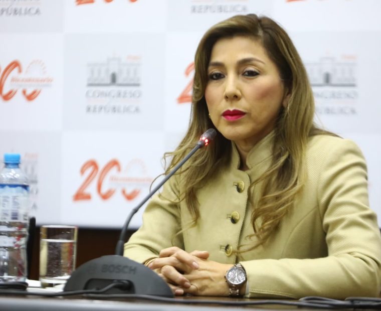 Lady Camones afirmó que Eficcop solicitó detención preliminar para los congresistas 'Los Niños'