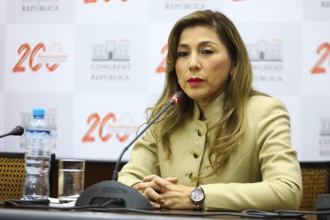 Lady Camones afirmó que Eficcop solicitó detención preliminar para los congresistas ‘Los Niños’