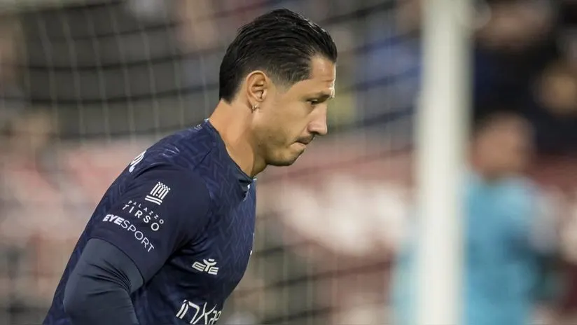 Gianluca Lapadula se fracturó las costillas y es baja en Cagliari