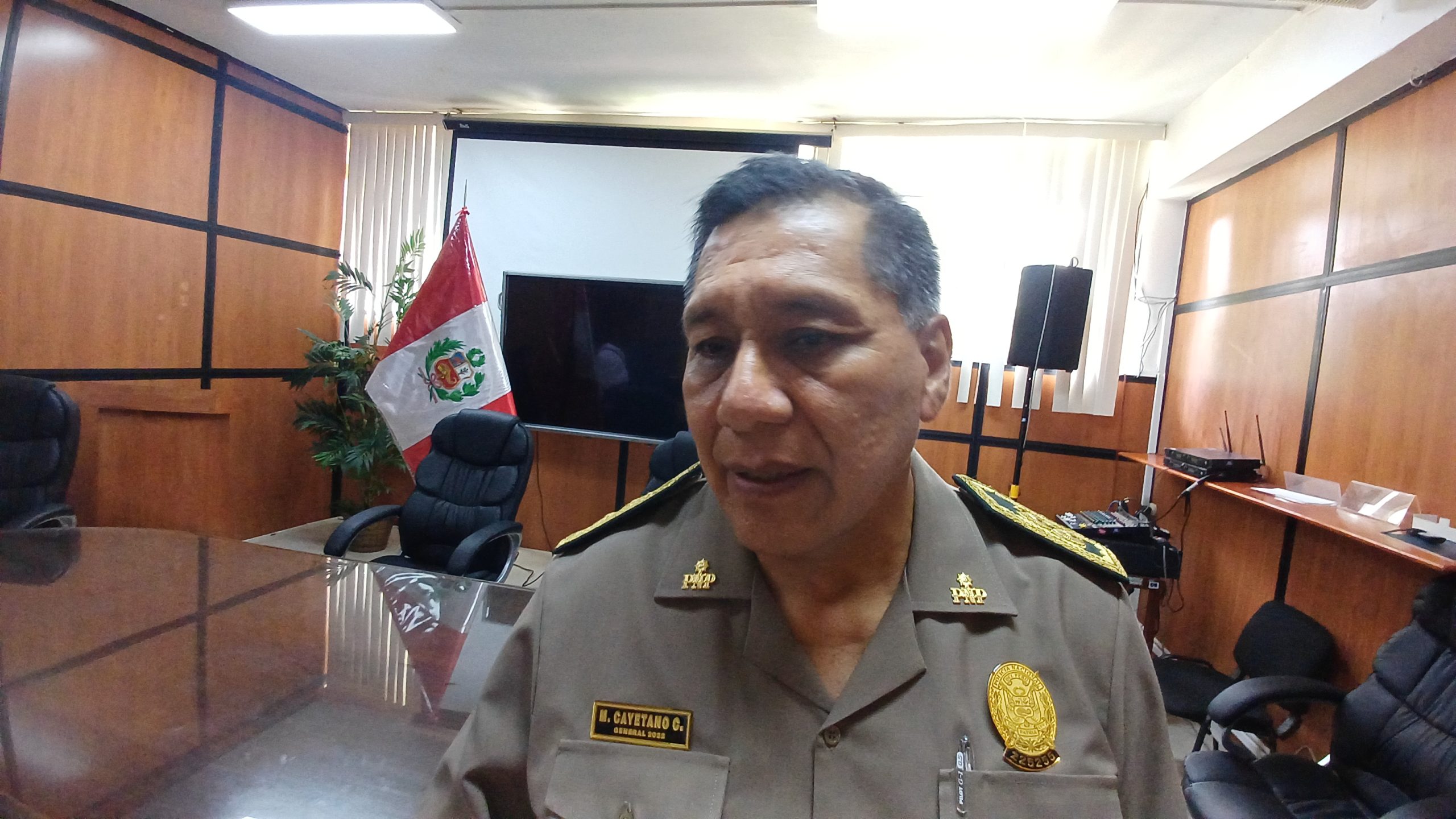 Piura: General PNP pide implementar laboratorio de criminalística