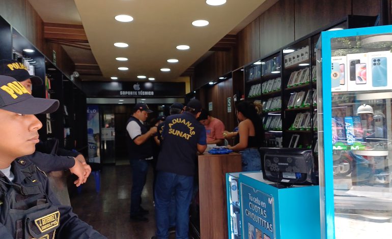 Piura: PNP intensificará operativos contra la venta de celulares robados