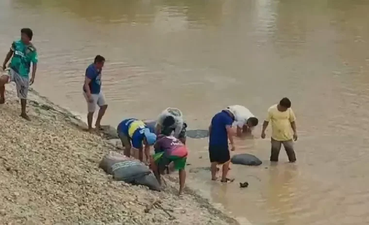 Piura: falta de enrocado en río pone en riesgo de inundación a más de 10 mil pobladores