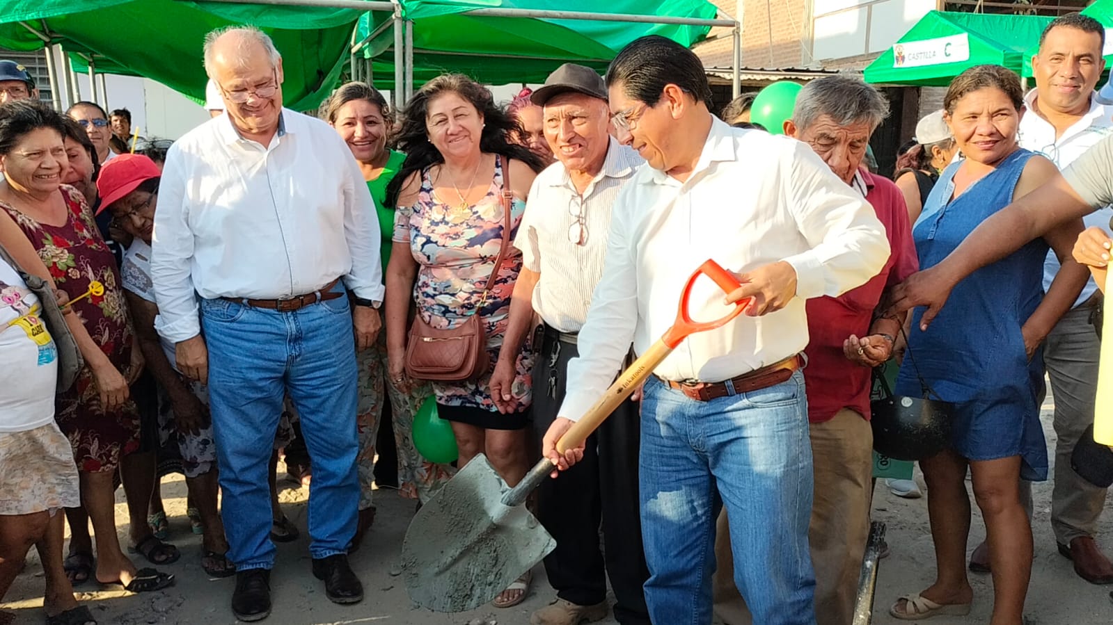 Piura: colocan primera piedra en obra de alcantarillado de S/ 1.5 millones