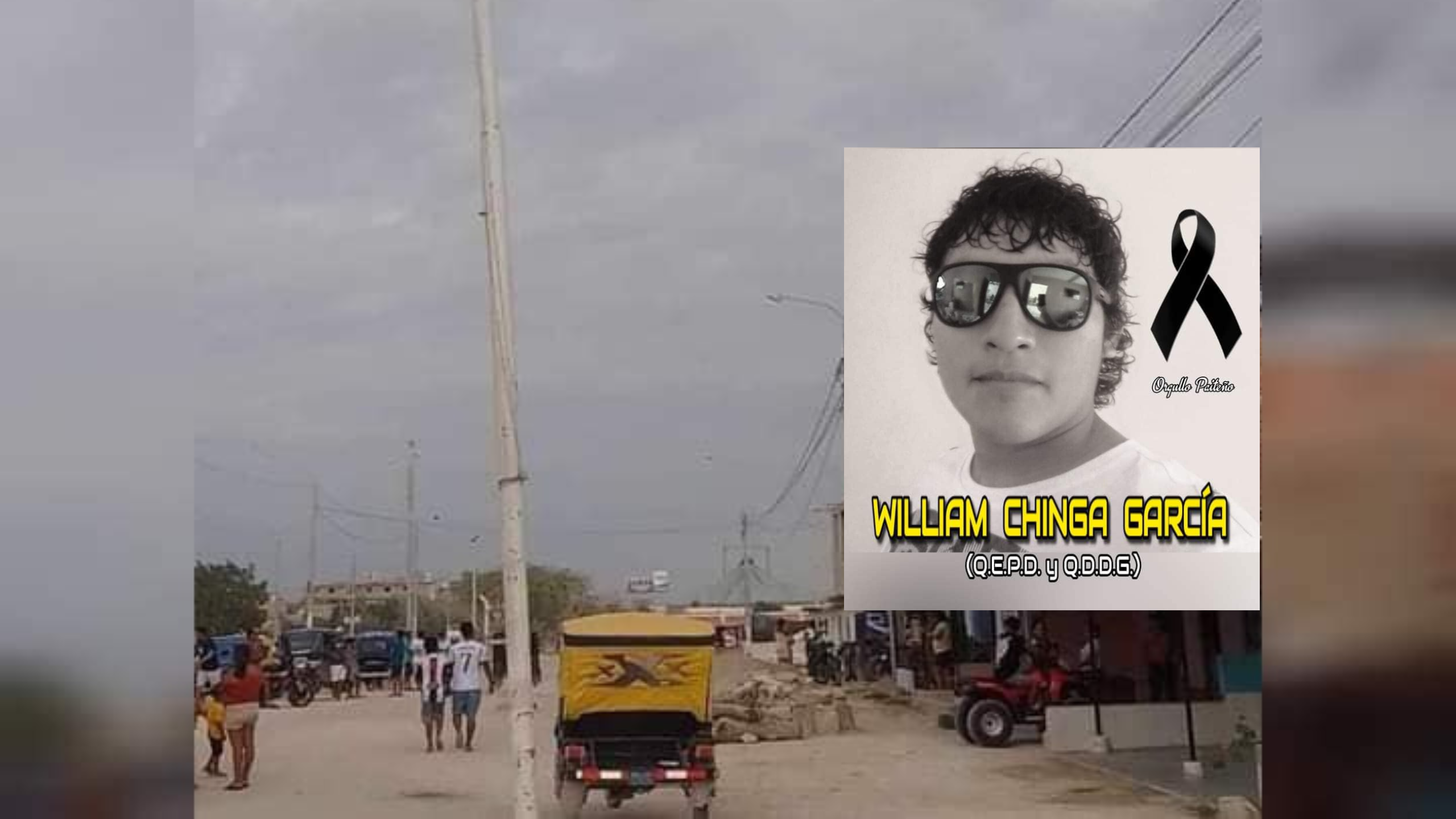 Paita: electricista es asesinado a balazos frente a su familia