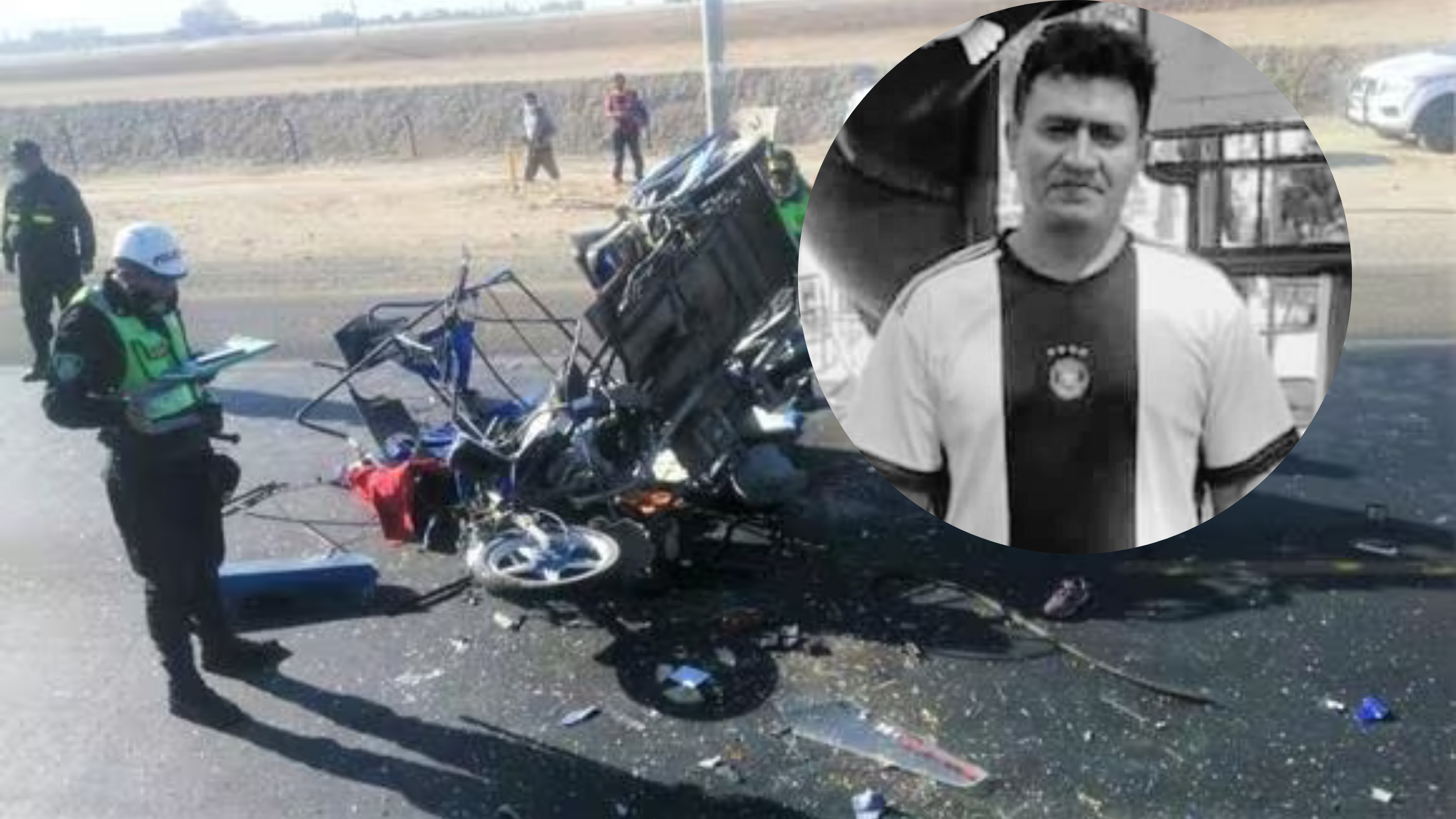 Piura: padre de familia fallece en choque de motos