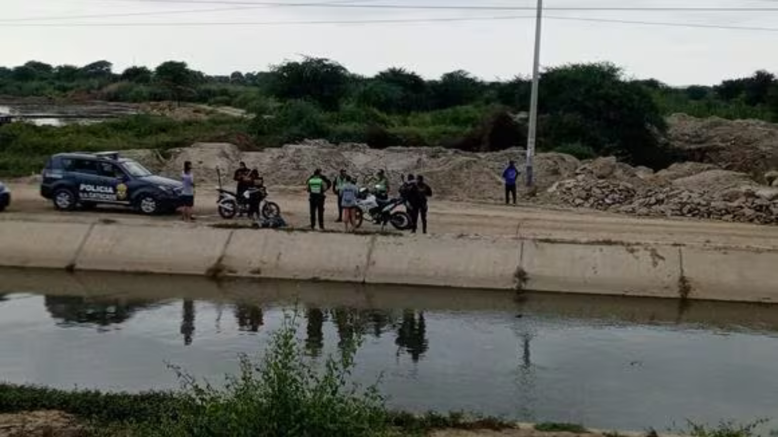 Piura: identifican a hombre muerto en canal Biaggio Arbulú