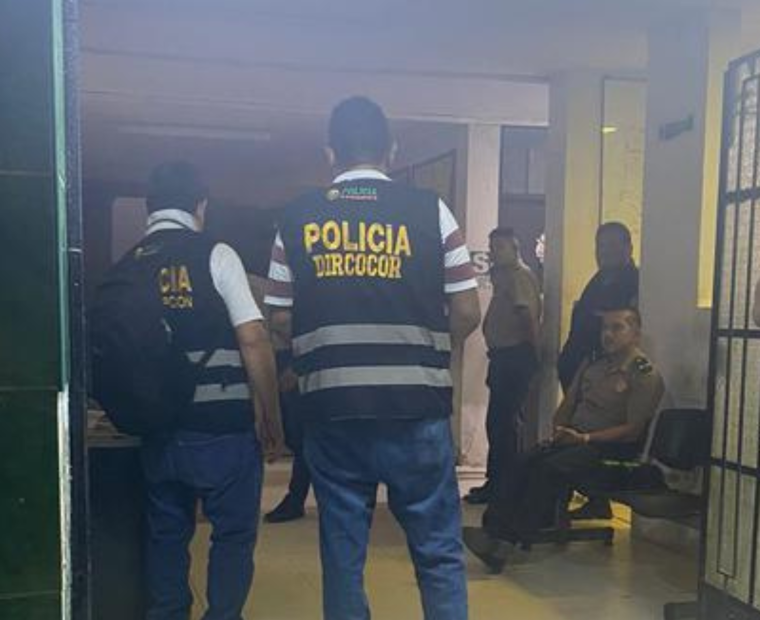 Intervienen a policías en caso de presunta coima en Comisaría de Castilla