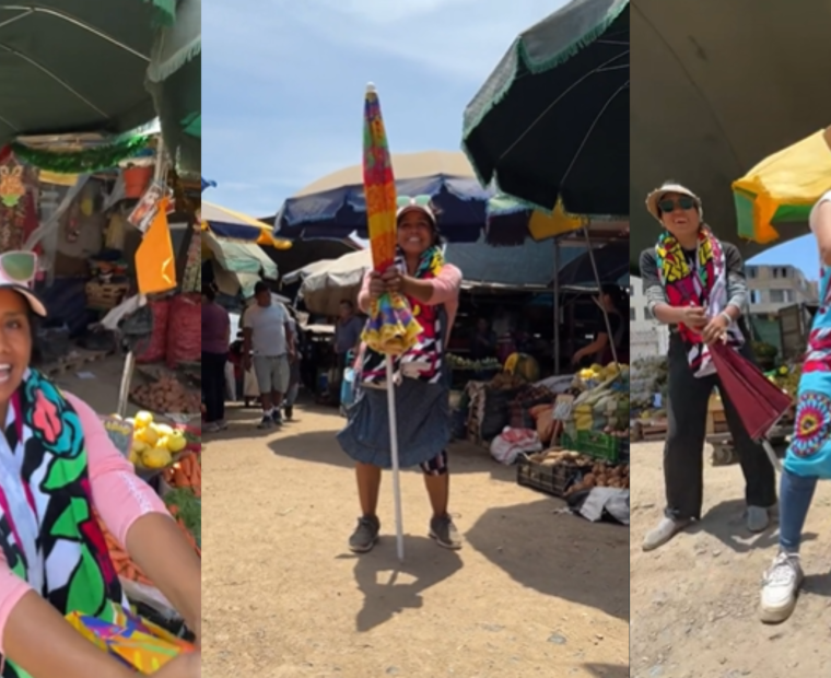 Comerciantes de mercado recrean popular “Tema del verano” y causan sensación en TikTok