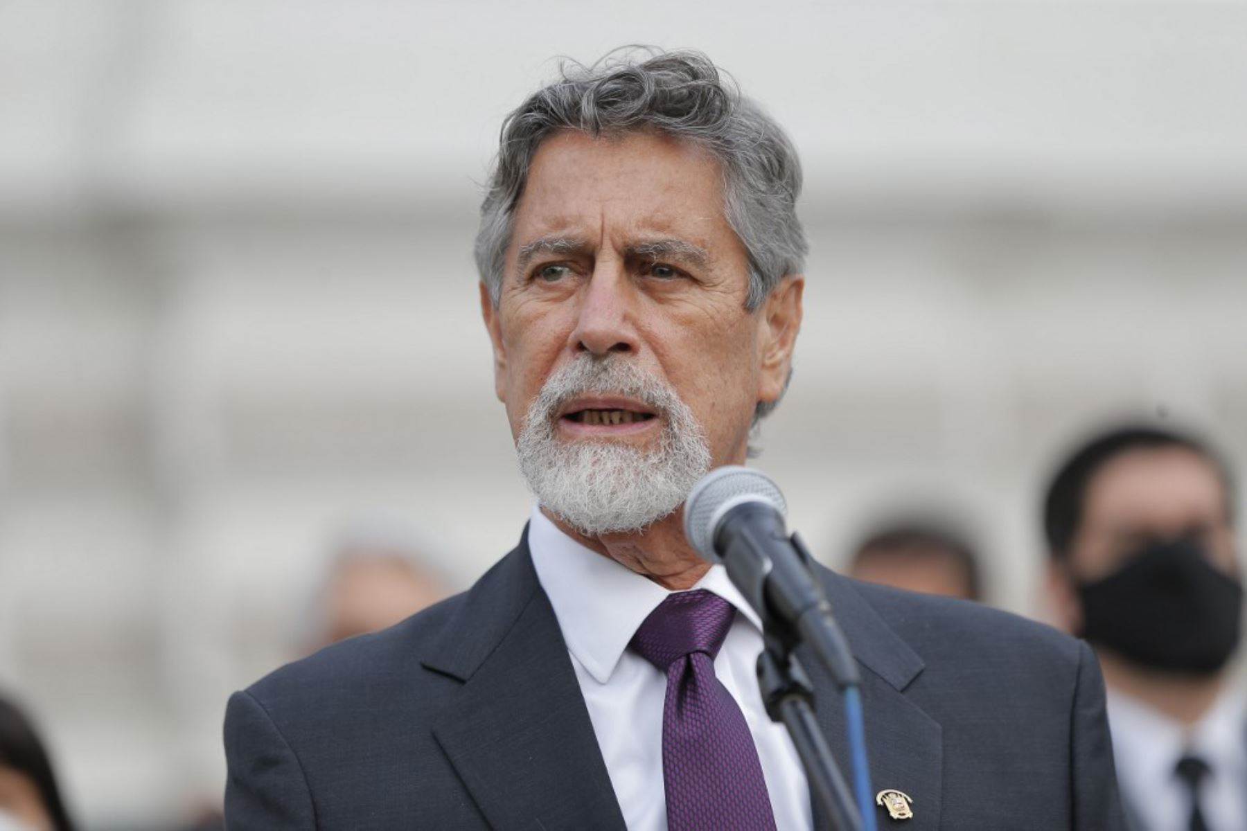 Francisco Sagasti: “Hay que poner un ministro del Interior que sepa lo que se debe hacer”