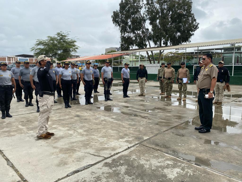 Piura: grupo “Escorpión” de la PNP es capacitado para combatir la delincuencia