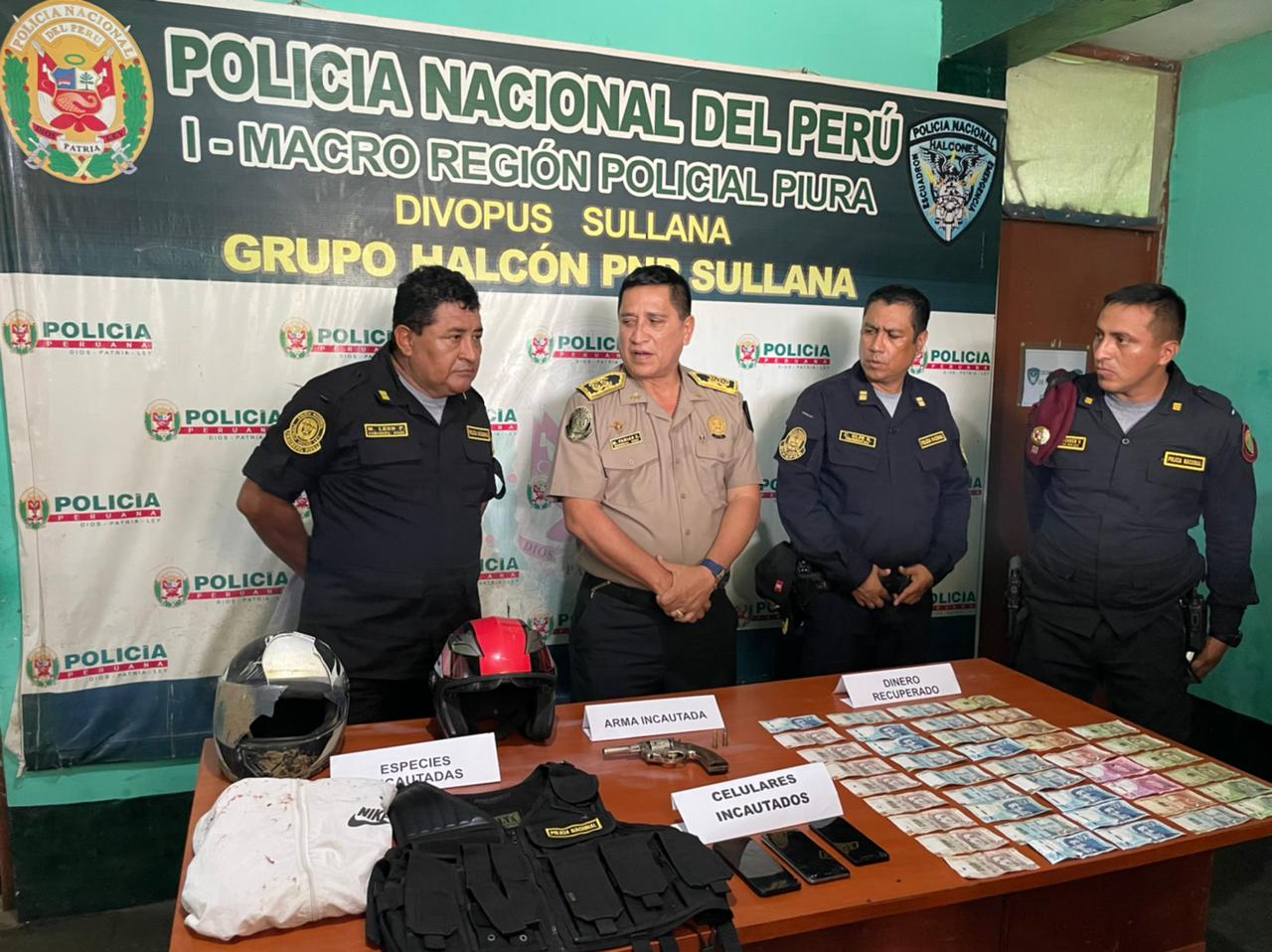 Sullana: capturan a los presuntos integrantes de la banda “Los Injertos del norte”