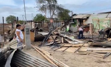 Piura: Más de 20 familias afectadas por incendio en Parques de Centenario
