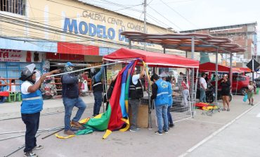 Desalojan a comerciantes ambulantes del Mercado modelo de Piura