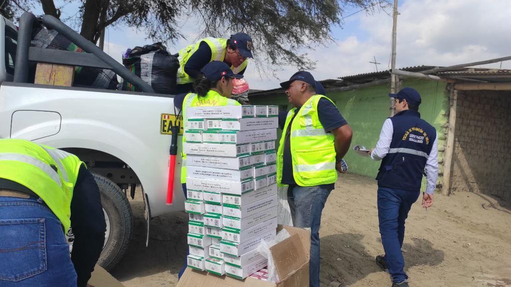 Piura: pasajero abandona más de 20 Mil cigarrillos ilegales en ómnibus con destino a Ecuador