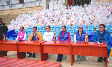 Ayabaca: llevan cuatro toneladas de ayuda humanitaria a comunidades