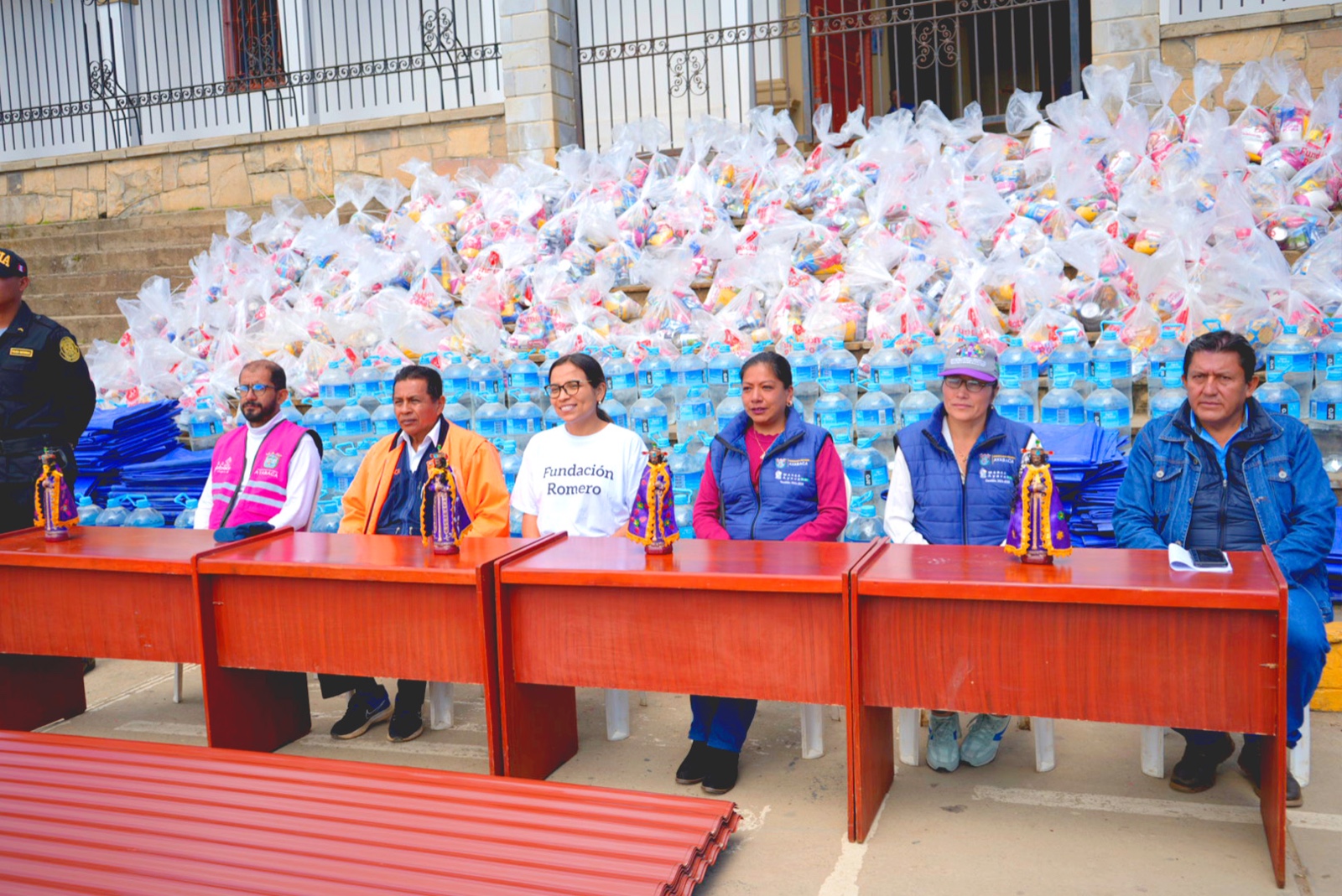 Ayabaca: llevan cuatro toneladas de ayuda humanitaria a comunidades