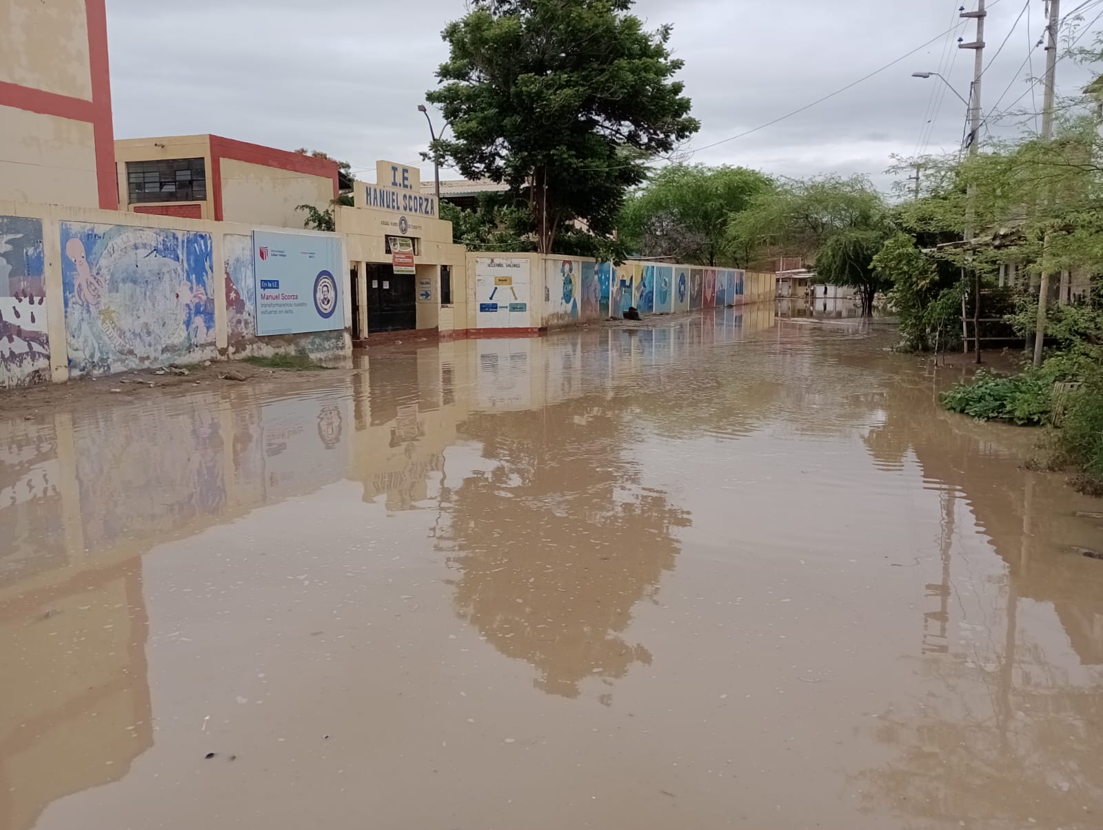 Piura: Colegios siguen en riesgo de inundación ante posibles lluvias al inicio del año escolar