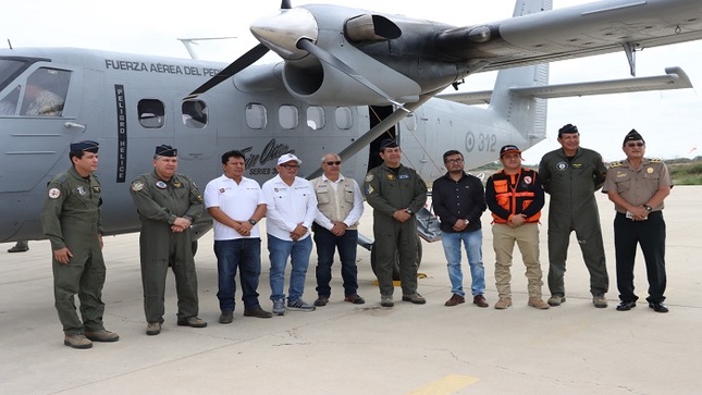 Piura: llega aeronave humanitaria que reforzará capacidad de respuesta ante Fenómeno de El Niño