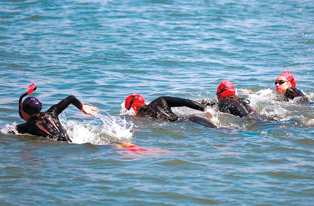 Colán se prepara para el triatlón en homenaje a Arturo Woodman y Marina de Guerra del Perú