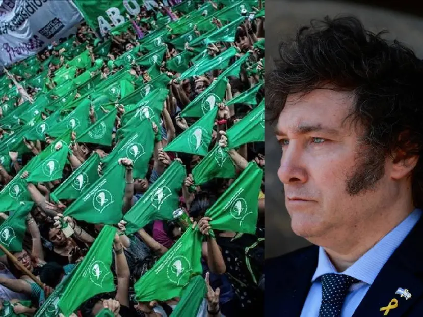 Milei busca que aborto sea un delito penal