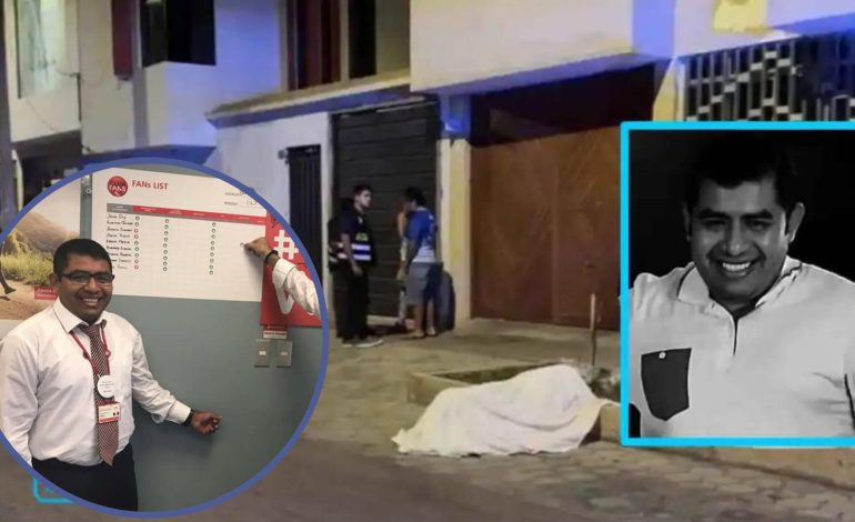 Lima: analista de créditos piurano es asesinado a tiros frente a su esposa